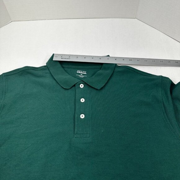 French Toast Men's Size XL Short Sleeve Sport Polo Academy Sports Outdoor Green - Picture 7 of 13